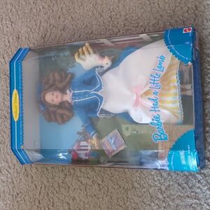 Barbie had a little lamb